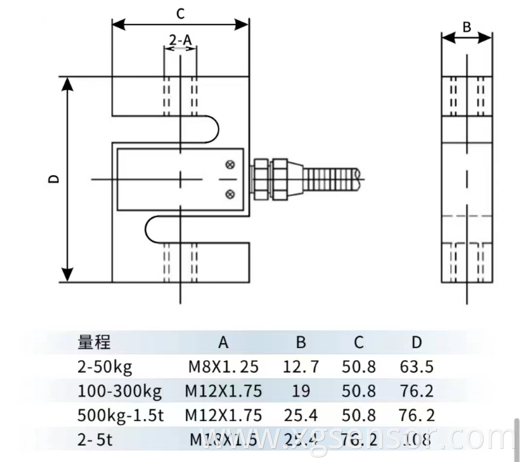 Compression Force Transducer